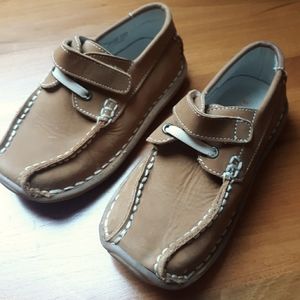 2Scoops Leather Shoes/Moccasins  sz 10 toddler